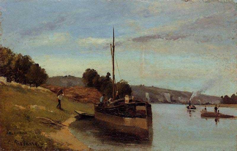 Camille Pissarro Argenteuil oil painting image